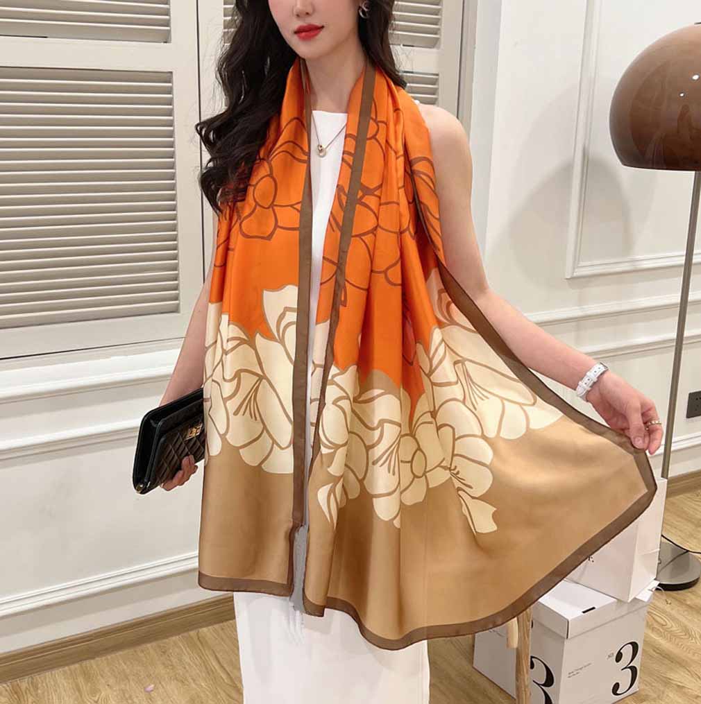 xyueanlo CC-018 Color Canvas Scarf - View 1